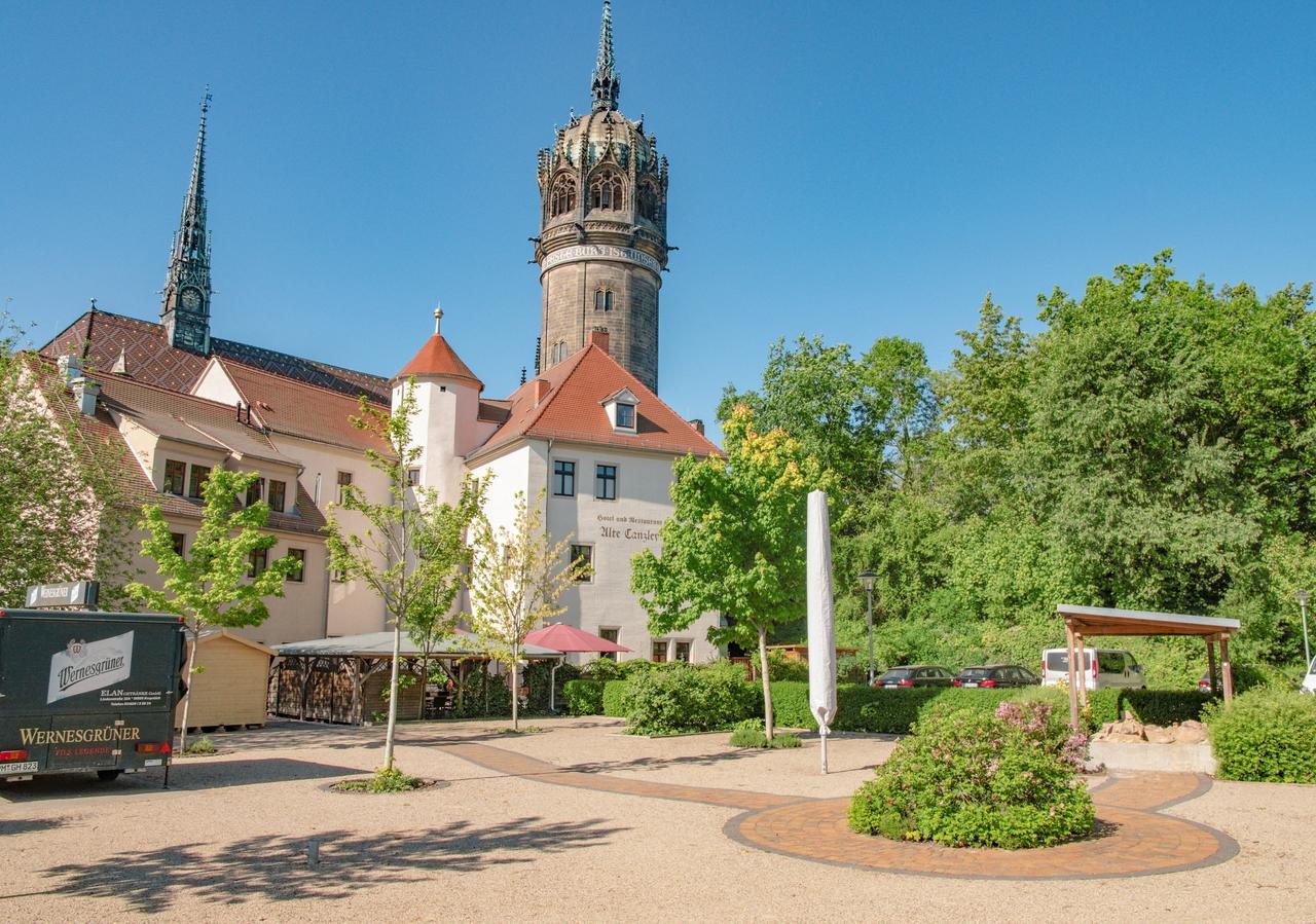 Hotel Alte Canzley Wittenberg Extérieur photo